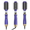 One Step Анионовая щетка для горячего воздуха 1200 Вт 3 в 1 сменный портативный валик для увеличения объема электрические бигуди-сушилка утюг расческа для обёртки воздуходувкой