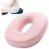 [Featured In Hiyoko Club] Wawalag Shirimaru Round Seat Cushion, Postpartum Hemorrhoid Relief, Donut-Shaped, with Holes, Tailbone Support, High Resilie