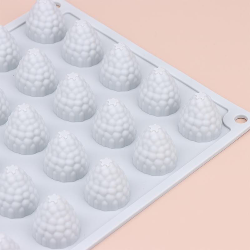 1 шт. 35-гнездные силиконовые формы для клюквы, сделай сам, форма для украшения торта, малинового, клубничного десерта, форма для выпечки помадки