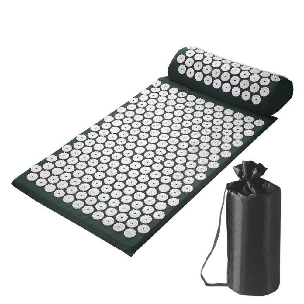 Pillow Set Acupressure Massage Mat and Pillow Non-Slip Acupressure Yoga Mat Pilates