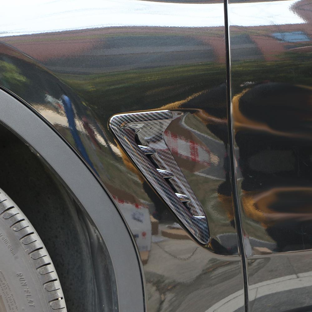 For BMW X3 X4 G01 G02 2018 2019 2020 2025 2025 Side Fender Sticker Side Emblem Air Vent Trim Cover Styling Exterior Accessories