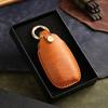 Индивидуализированный чехол для ключа подходит для современного чехла для ключа автомобиля Fista, это чисто ручной работы высококлассная кожаная сумка для ключа автомобиля.
