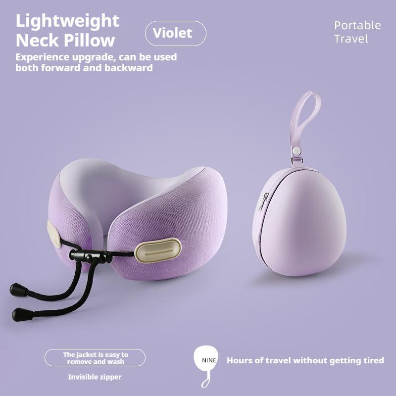 U-shaped Memory Foam Neck Pillow Suitable for Office Travel Pillow Can Be Easily Carried and Sent To the Storage Box