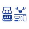 Dashboard Central Control Steering Wheel Co-pilot Handle Decoration Interior Kit Fit for Jeep Wrangler JK 2011-2017 Car Accessories