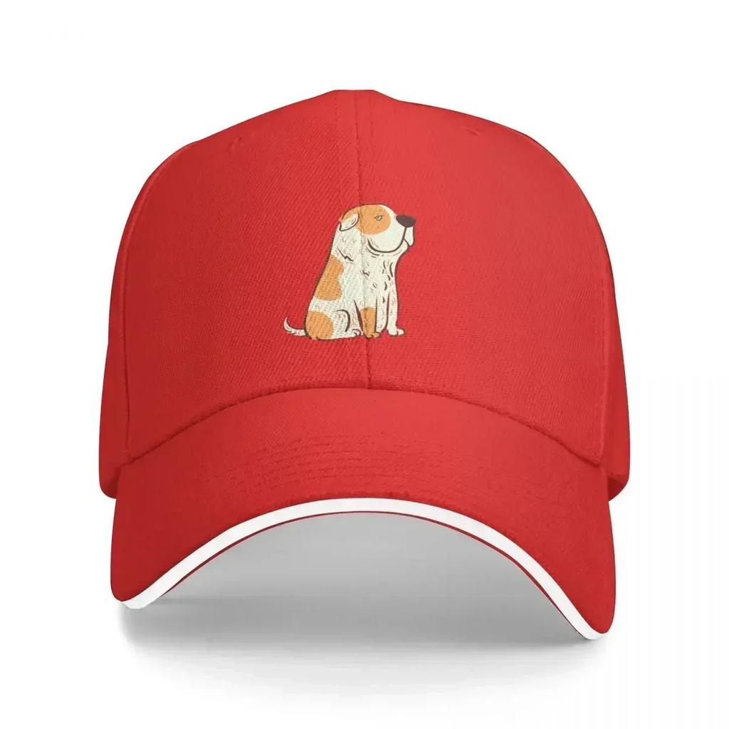 Dog Waiting For Pizza Baseball Cap Luxury Caps Derby Hat Hip Hop Designer Adjustable Hats Unisex Women's