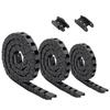1 Meter Plastic Cable Chain 1M Wire Carrier Drag Chain With End Connector Chains for CNC Router Machine CNC Cable Channel