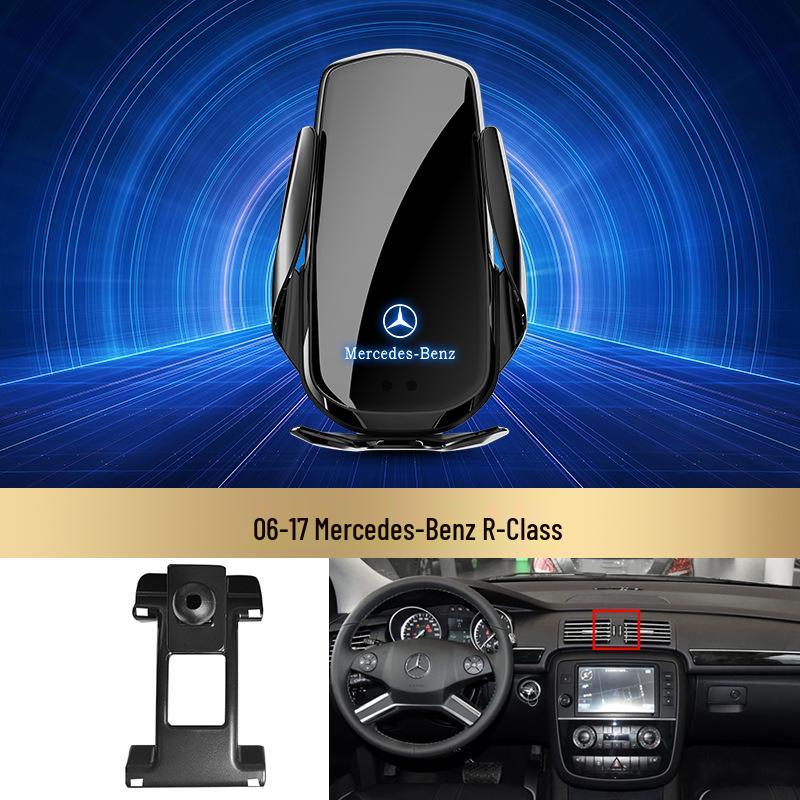 Беспроводной держатель для телефона с быстрой зарядкой Mercedes-Benz для C-Class/R-Class/S-Class/E-Class/GLK/B-Class