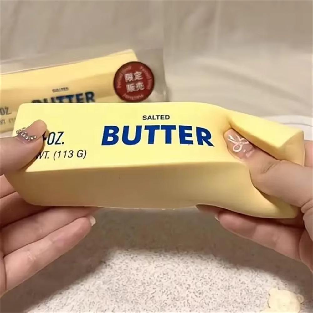 Мягкая игрушка-антистресс в виде масляных палочек с медленным отскоком. Реалистичные масляные палочки для снятия напряжения.