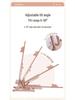 Детский регулируемый настольный мольберт из массива дерева для масляной живописи