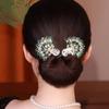1pcs Leaf Shaped Decor Hair Bun Maker DIY Elegant Lazy Hair Curler French Twist Hairstyle Bun Hair