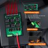 Relay Box Fuse Relay Box 12V Automotive Universal Fuse Panel with 6 Way Relays and 14 X ATC/ATO Blade Fuses 12 Volt Fuse Box