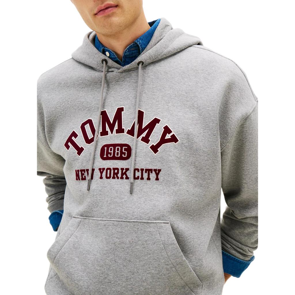 Tommy Hilfiger Удобная универсальная модная худи с логотипом Мужские худи XM05635-P7D