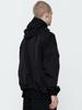 Nodicoma Crinkle Hooded Windbreaker Black
