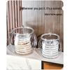 Transparent Plastic Airtight Storage Canister
