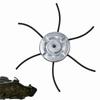 8cm 6 Lines Mower Blade Replacement Kit Metal Trimmer Replacement Head  For Lawn Mowers