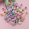 Главная Товары для вечеринок Ожерелья Ювелирные изделия Маркировка DIY Аксессуары 100 шт./пакет Акриловые бусины DIY Материалы для ручной работы Тыква для сережек Бабочка