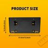 License Frame Plate Bracket Front Holder 1997-2001 Dodge Ram For 1500 Laramie,ST