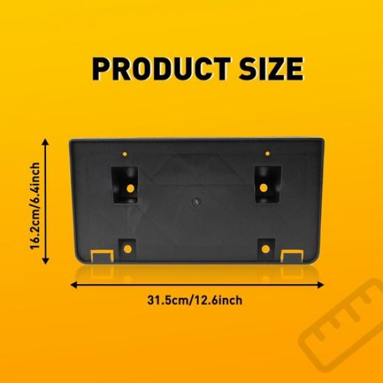 License Frame Plate Bracket Front Holder 1997-2001 Dodge Ram For 1500 Laramie,ST