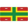 High Definition Metal Tin Sign MultiCountry National Flags License Plate Style Vintage Wall Art Decor for Home Garage Bar