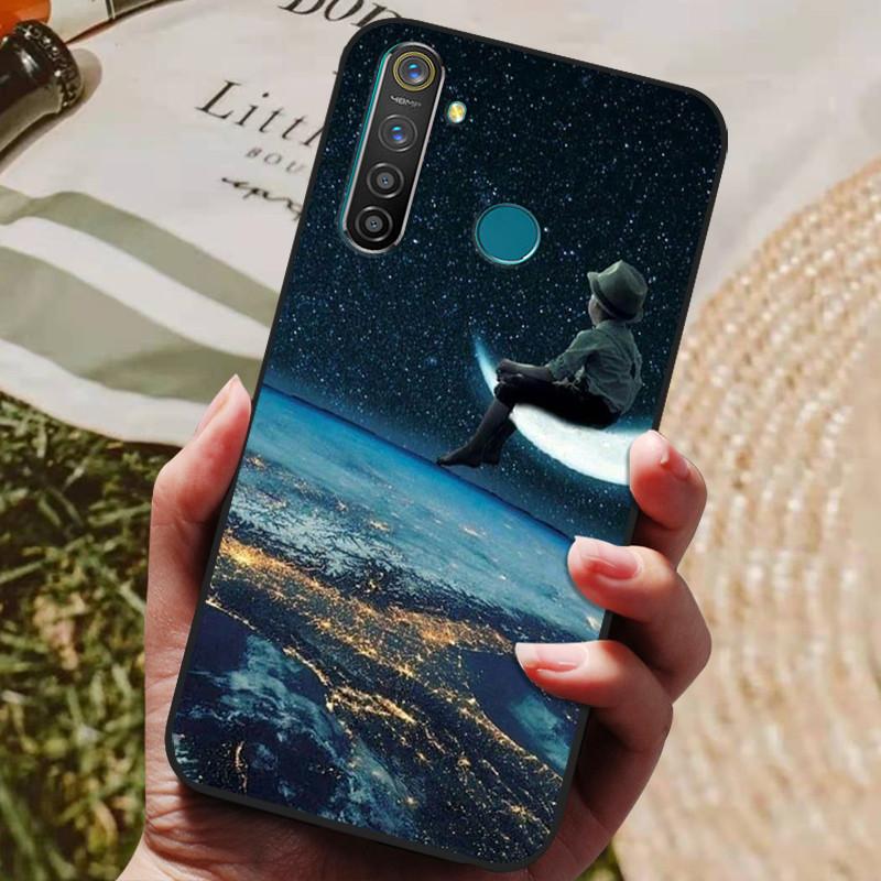 Чехол для Oppo Realme 5 Pro Силиконовая задняя крышка Чехол для телефона для Oppo Realme 5i 5S 5 Pro Чехлы Realme5 Pro 5i 5S Мягкий бампер coque