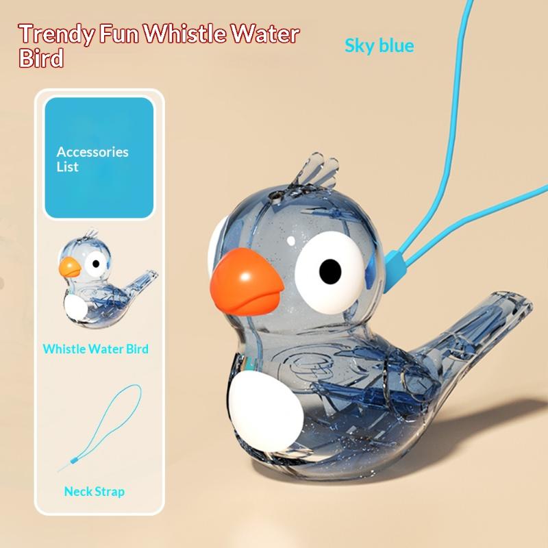 Exciting Transparent Water Bird for Children - Water Pour and Blow to Create Fun Sounds
