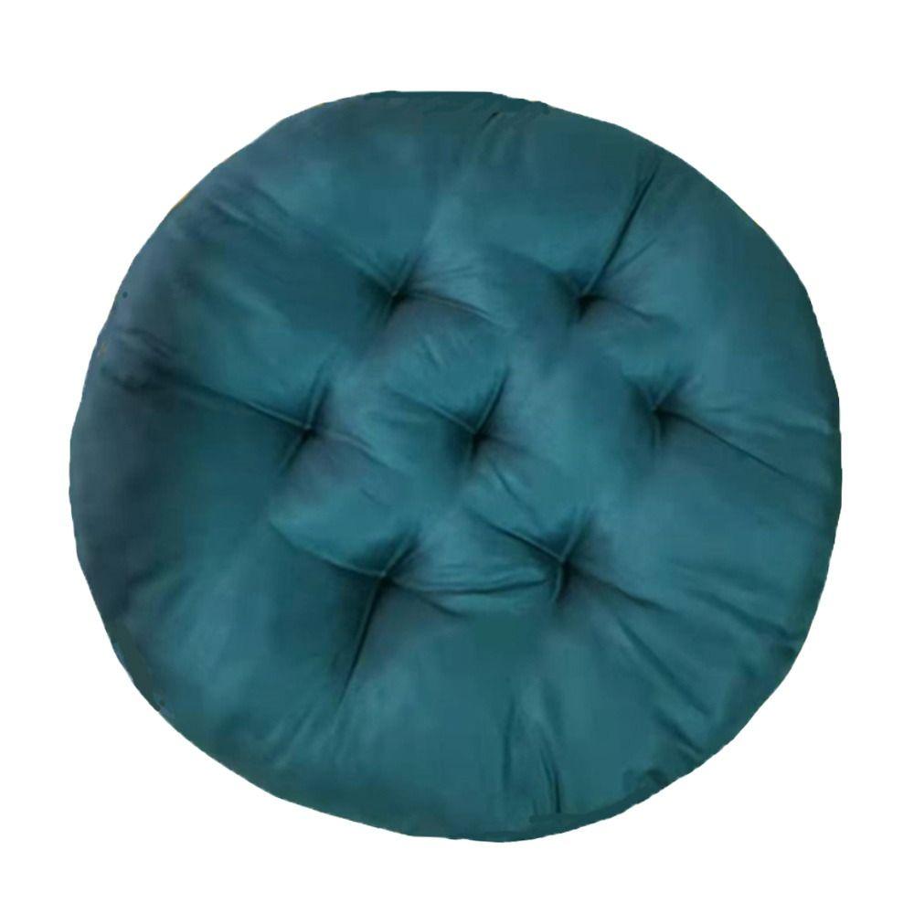 Nap Pillow Chair Cushion Solid Color Round Cushion Durable Tatami Mat Winter
