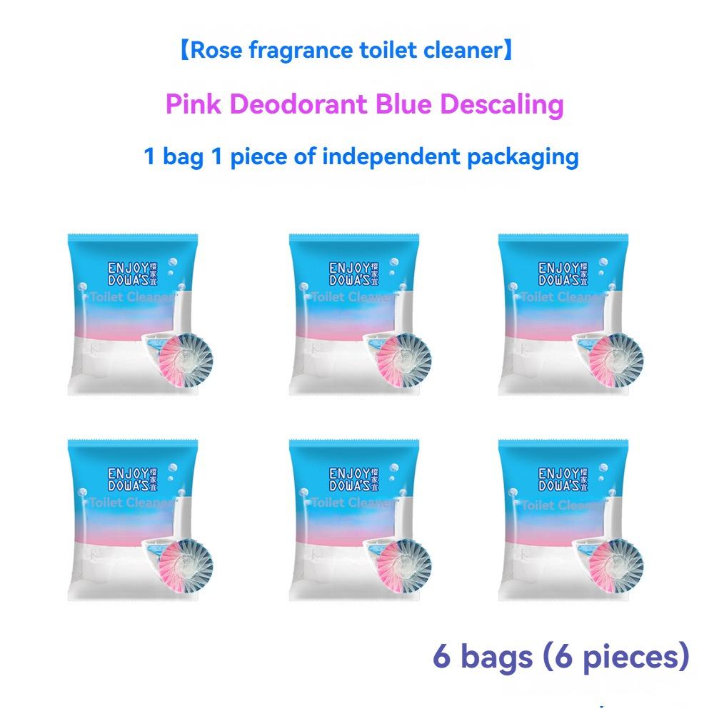 6/12Pcs Long-Lasting Toilet Bowl Cleaner Tablets - Sustained-Release Technology for Tough Stains Automatic Toilet Cleaner 4