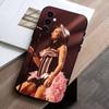 Чехол для телефона Pop-Nessa Barrett для Samsung Galaxy A73, A72, A71, A70, A53, A52, A51, Другие Мягкий черный чехол