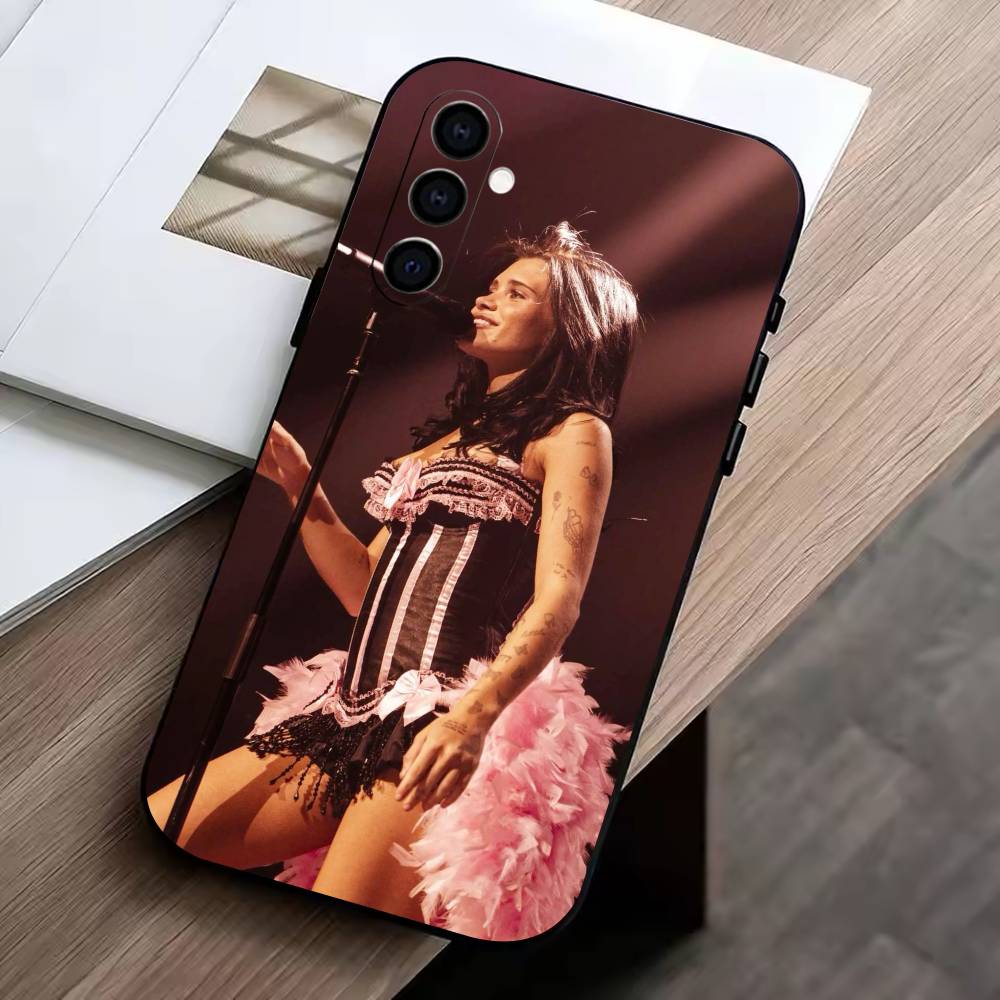 Чехол для телефона Pop-Nessa Barrett для Samsung Galaxy A73, A72, A71, A70, A53, A52, A51, Другие Мягкий черный чехол