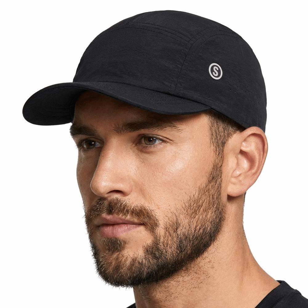 Solid Color Mesh Baseball Cap Adjustable Soft-brimmed Quick-drying Sunshade Cap Breathable Soft Top Outdoor Running Cap Unisex