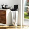 50L Stainless Steel Sensor Bin - Silver Tone