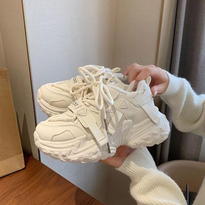 Женские зимние ботинки на флисовой подкладке - Увеличивающие рост, Теплые, Морозостойкие, Повседневные кроссовки