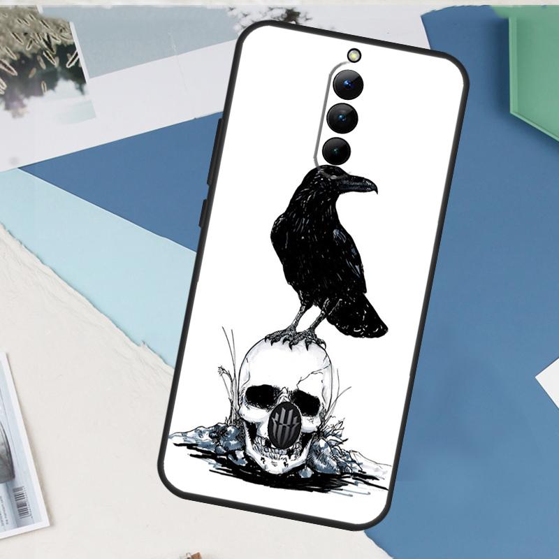 Чехол для телефона Crow Raven Dark Skull для Nubia Red Magic 10 9 8 Pro Plus 6 7 6S 7S Pro 5G 6R RedMagic 8S 9S Pro Plus