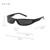 Vintage Y2K Cycling Sunglasses UV400 Protection Steampunk Wrap Goggles for Men Women Outdoor Sports
