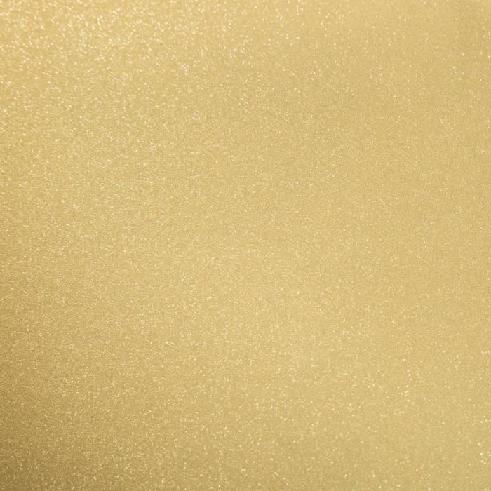 Rouleau de vinyle de transfert de chaleur - Cricut - Or - 305 mm x 122 cm - Coloration uniforme