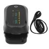 Fingertip Pulse Oximeter LED Display Fast Measuring Blood Oxygen Saturation Monitor Black