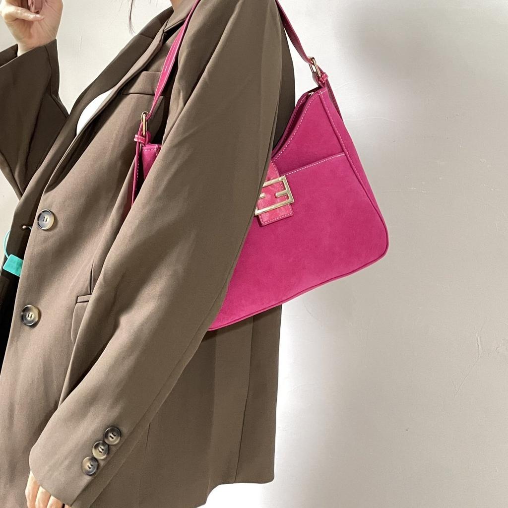 Suede Premium Bag Women'S High-Value Underarm Bag Shoulder Bag Crossbody Bag Style