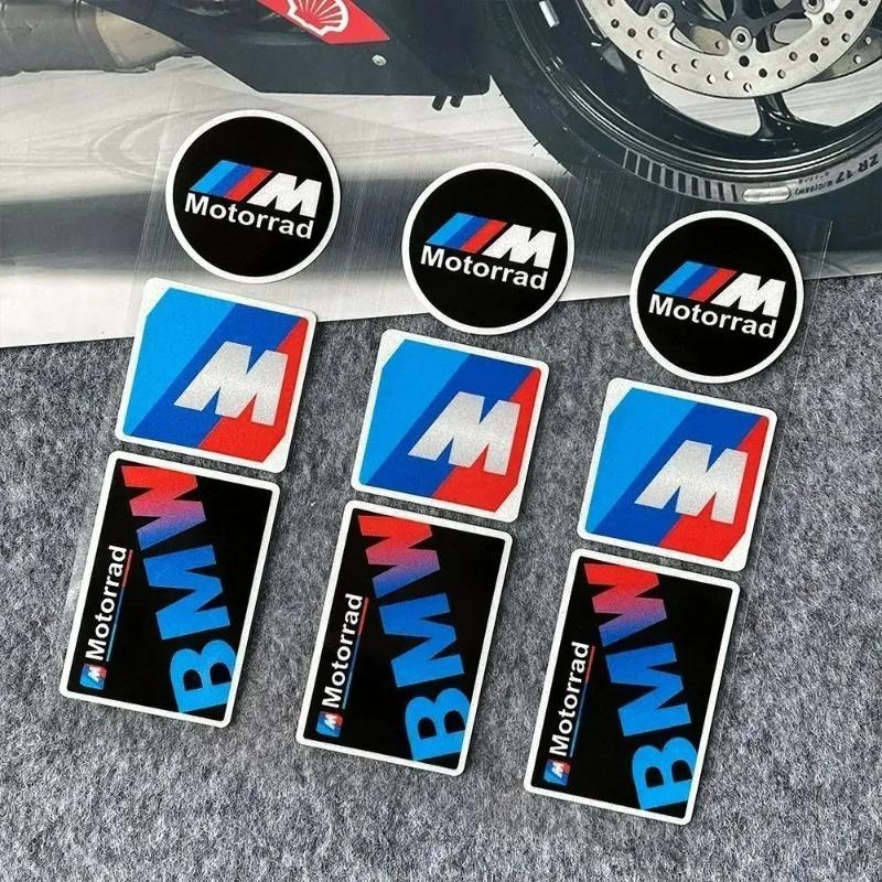 Popular New Motorcycle Stickers Suitable For BMW Modified Decals Shock Absorber Fuel Tank Side Box Tail Box Reflective Stickers