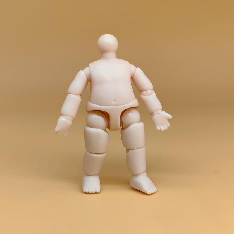 1 шт. 4-дюймовая кукла аниме, аксессуары принцессы, мини-кукла или часть для замены тела, высота тела 6,3 см, тело с множеством суставов