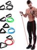 5 Levels Resistance Bands with Handles Yoga Pull Rope Elastic Fitness Exercise Tube Band for Home Workouts Strength Training