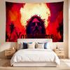 Jesus (1) Custom Name Tapestry Wall Hanging Tapestry Wall Art Decor for Bedroom Living Room
