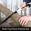 Складная пила по дереву, мини-портативная домашняя ручная пила для обрезки деревьев, обрезка ветвей, садовая резка труб из ПВХ, ручные инструменты