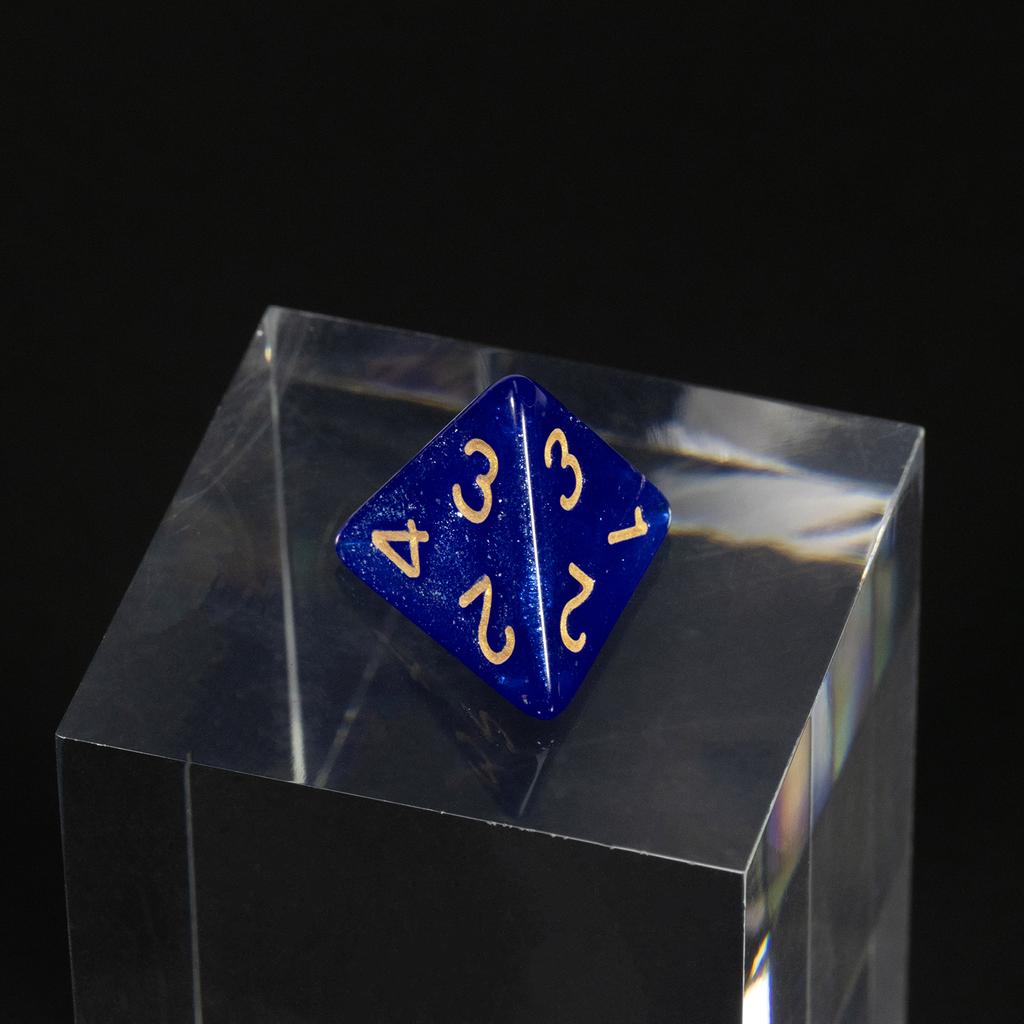 7pcs Dice DND D4, D6, D8, D10, D%, D12, D20 Board Game Accessories Polyhedral Glitter Dice Set