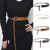 Imitation Leather Women Belt Adjustable Waist Circumference Dress Shirt Coat Waistband Fashion Accessories