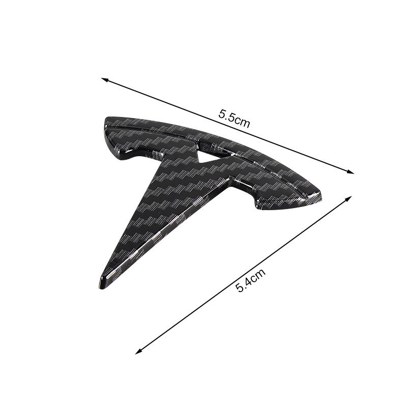 1Pcs Car Steering Wheel Sticker Emblem Logo Decal Badge For Tesla Model S Model X Model Y Cybertruck Model 3 Model Y