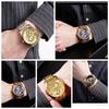 Luxury Quartz Watches Waterproof Date Display Clock Strap Wristwatch Male Golden Dragon Men Watch