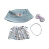 Набор кукольной одежды из 4 предметов, платье, наряды, ожерелье, милый костюм для кукол 15 см