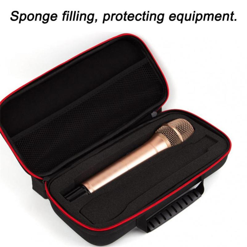 Портативная сумка для хранения беспроводного микрофона Eva, противоударный жесткий чехол большой емкости, сумка для переноски