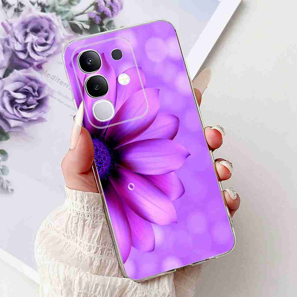 For Vivo Y29 4G Case Cute Couple Cat Butterfly Cover Soft Silicone Phone Cases For Vivo Y 29 Y29 4G Fundas Coque 6.68"