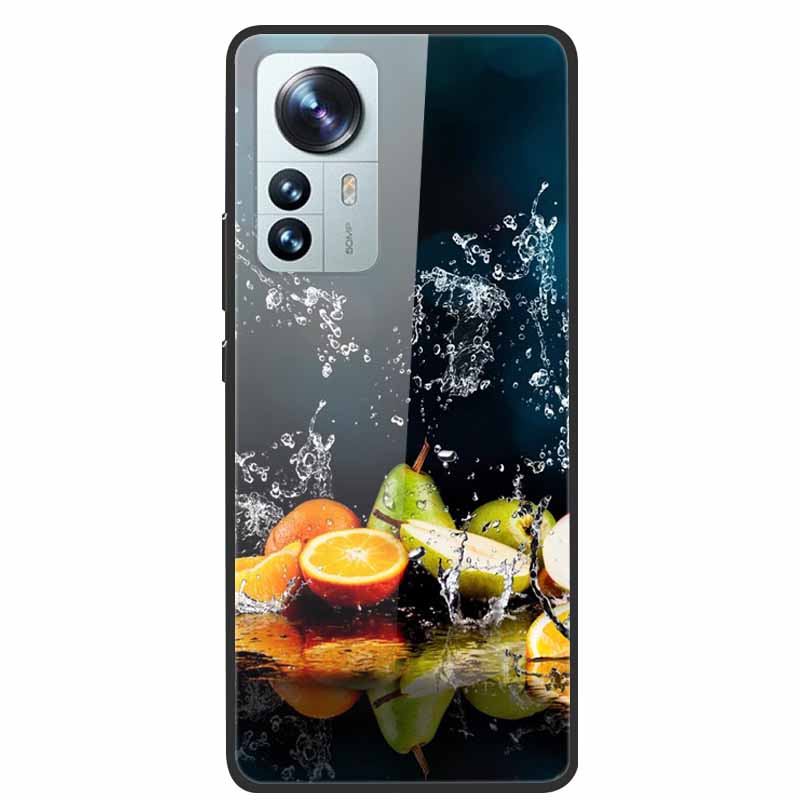 Чехол для Redmi Note 12S Закаленное Стекло Жесткая Задняя Крышка для Xiaomi Redmi Note 12 Note12 Pro 4G 5G Чехлы для Телефона Note12S 12 S 12Pro